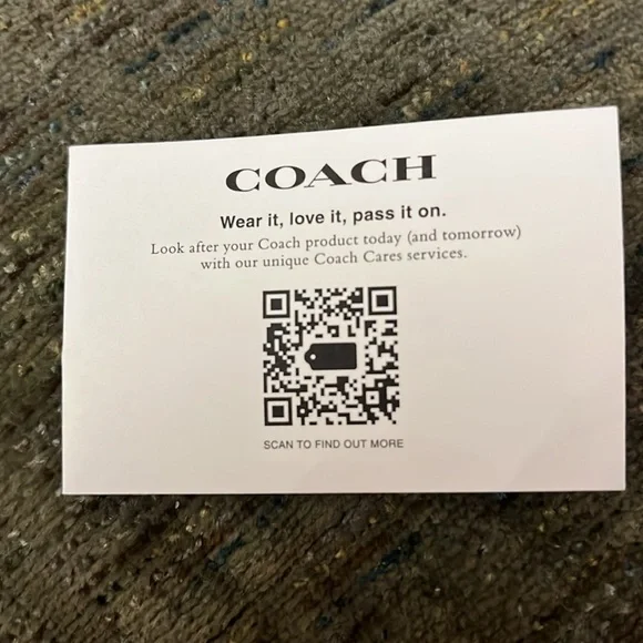 Coach women’s Town Tote Bag with Gold Accents - Picture 7 of 7